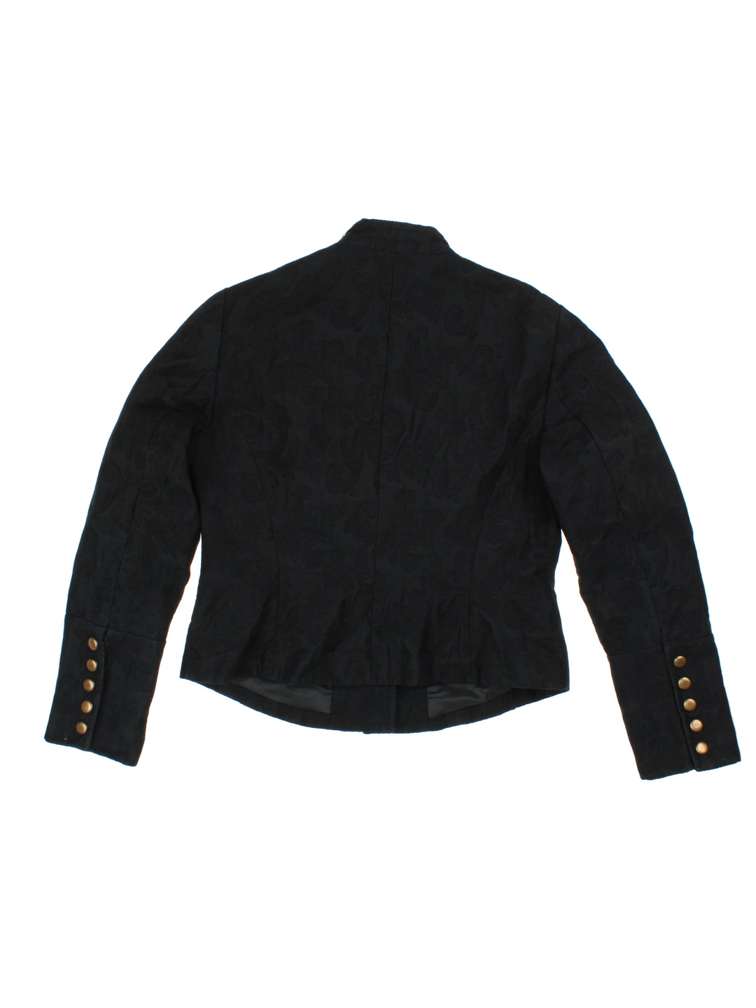 Vintage Paisley Military Style Blazer (Size S)