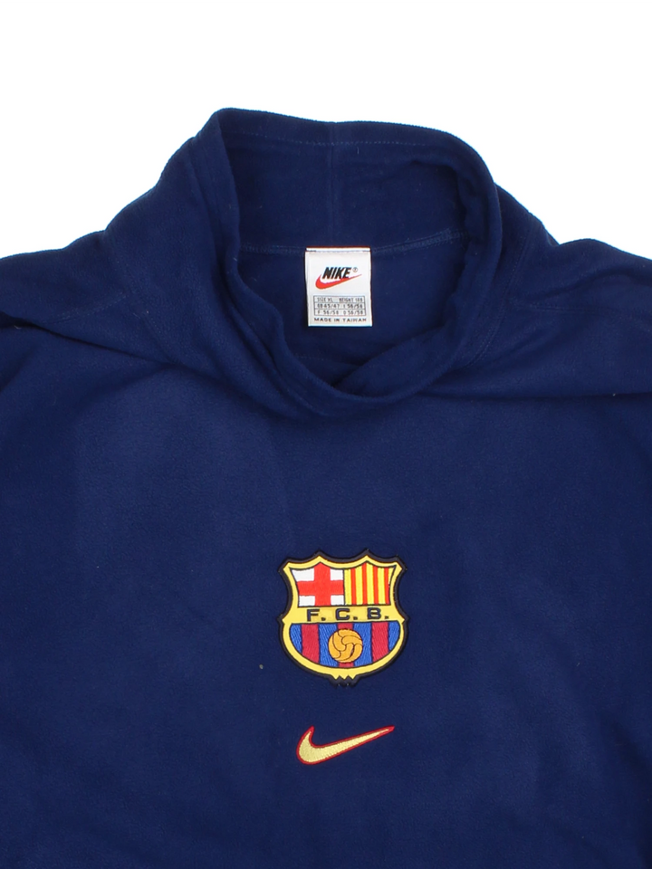 90's Nike Barcelona Pullover Fleece (Size XL)
