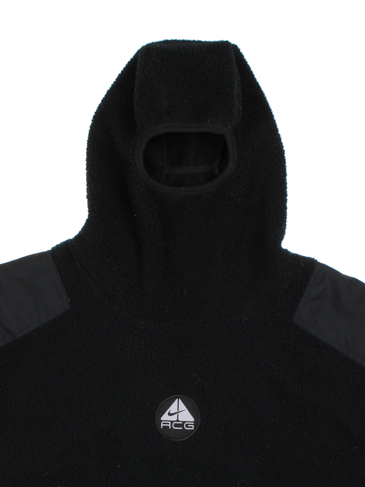 90's Nike ACG Balaclava Sherpa Fleece Hoodie (Size XL)