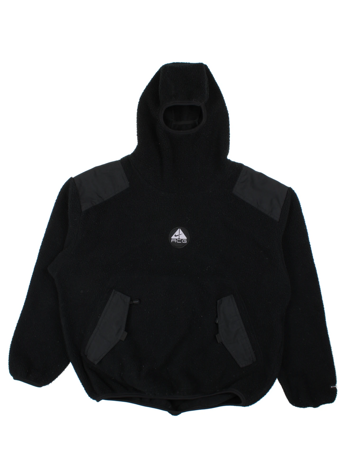 90's Nike ACG Balaclava Sherpa Fleece Hoodie (Size XL)