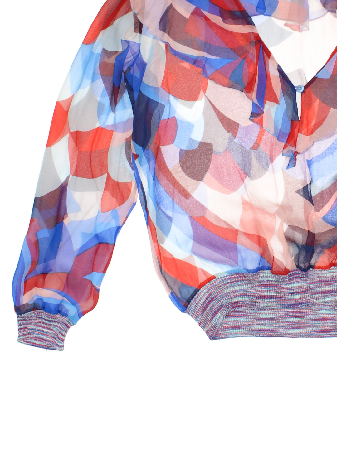 Vintage Missoni Sheer Blouse (Size L)