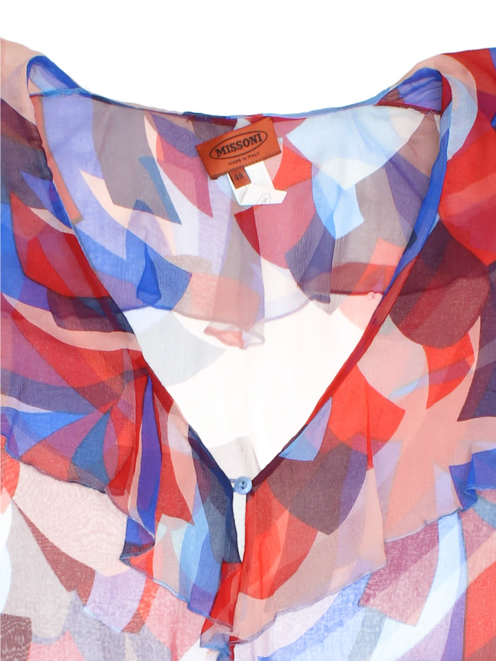 Vintage Missoni Sheer Blouse (Size L)