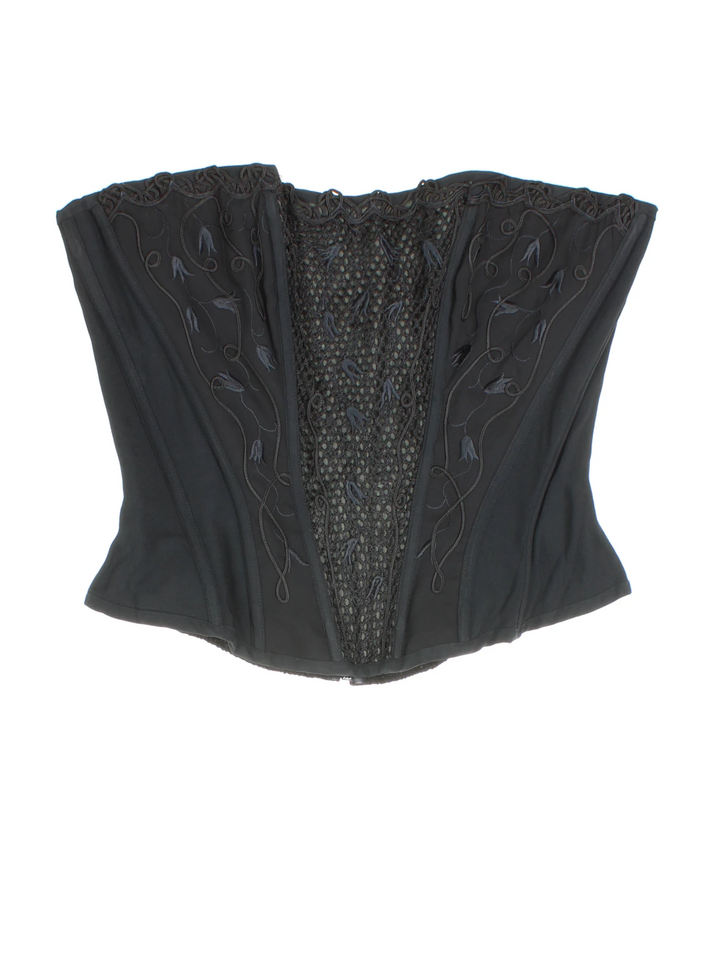 Y2K La Perla Corset (Size XS)