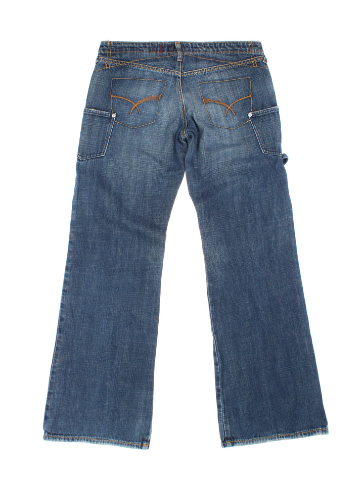 Y72K Wide Leg Carpenter Jeans (Size XL)