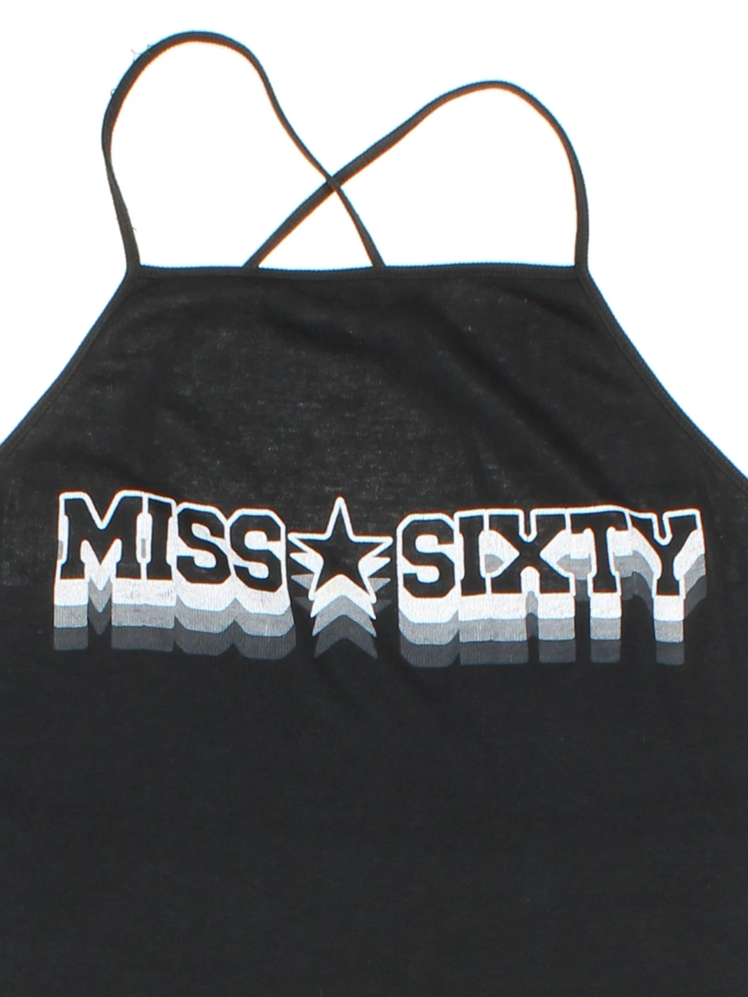 Y2K Miss Sixty Tank Top (Size XXS)