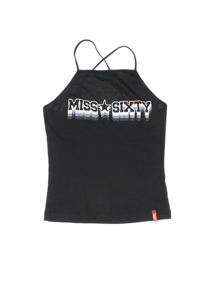 Y2K Miss Sixty Tank Top (Size XXS)