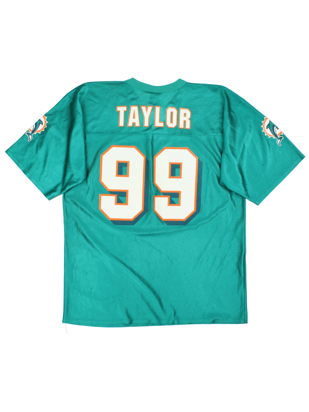 2006 NFL Miami Dolphins Jason Taylor #99 Jersey (Size L)