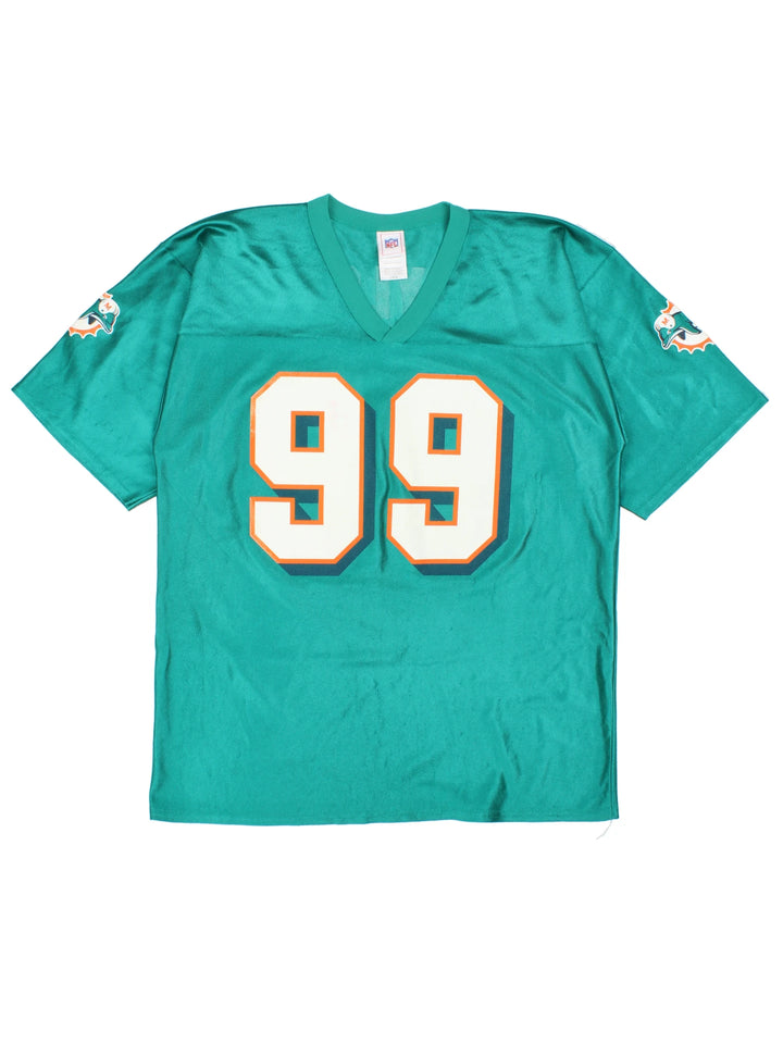 2006 NFL Miami Dolphins Jason Taylor #99 Jersey (Size L)