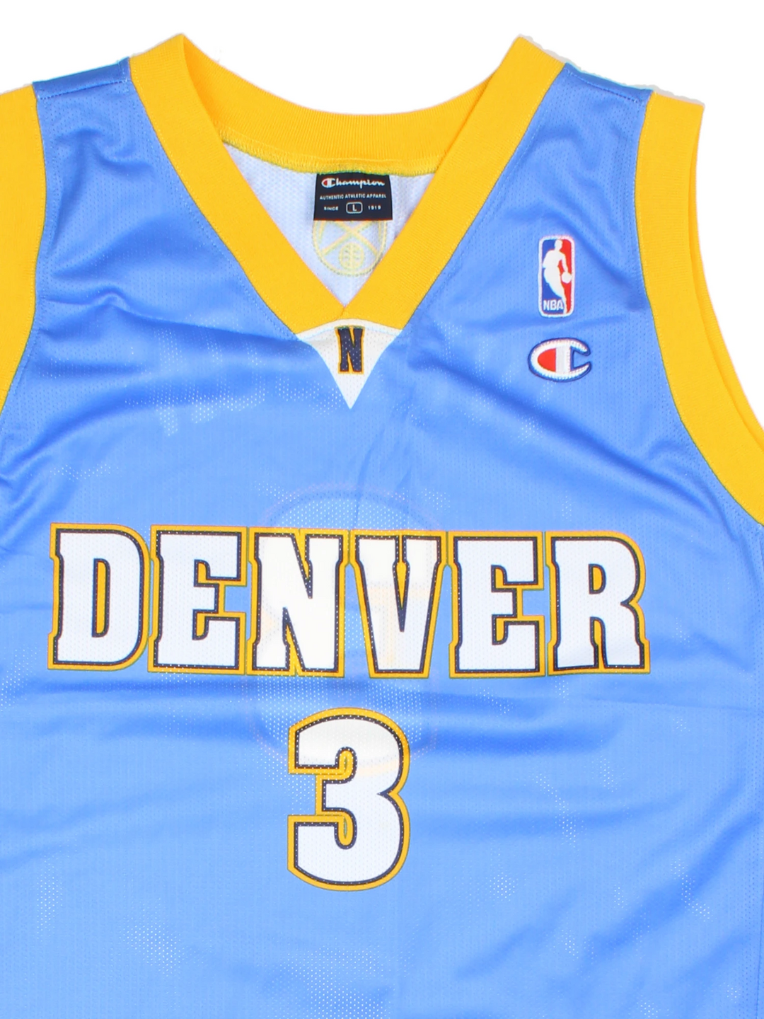 2006/2007 NBA Champion Iverson Denver Nuggets Jersey (Size L)