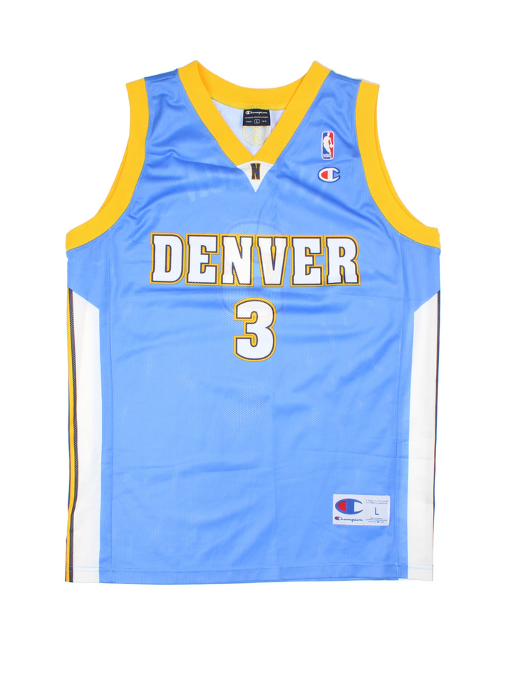 2006/2007 NBA Champion Iverson Denver Nuggets Jersey (Size L)