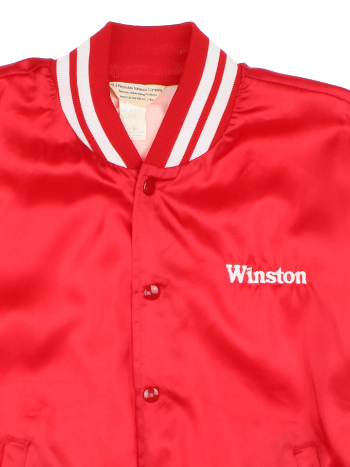 80's Winston Tobacco Varsity Jacket (Size L)
