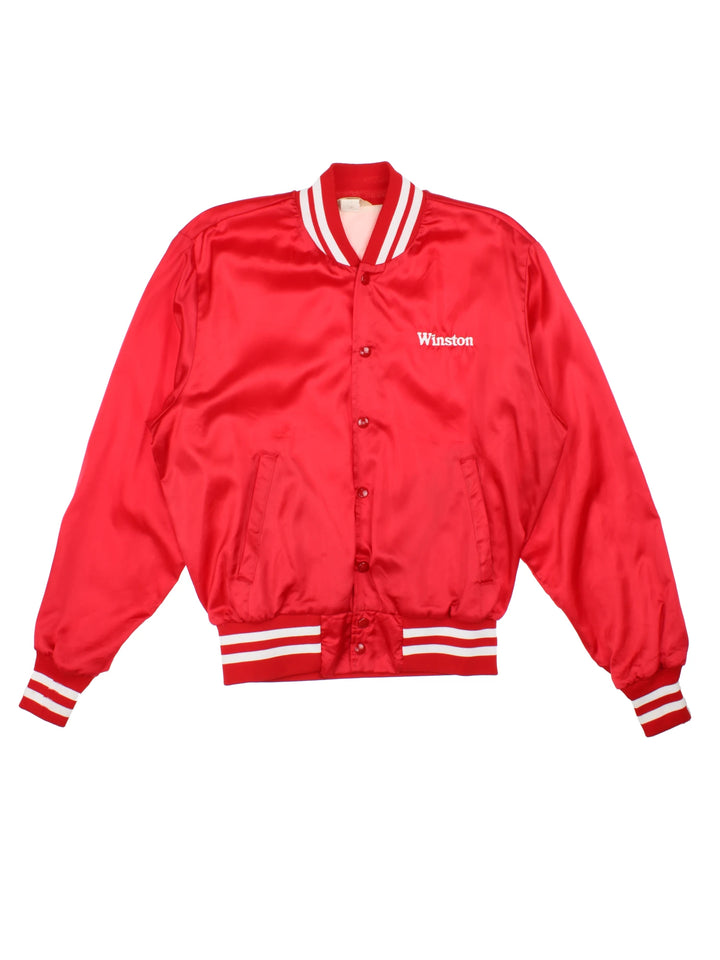 80's Winston Tobacco Varsity Jacket (Size L)