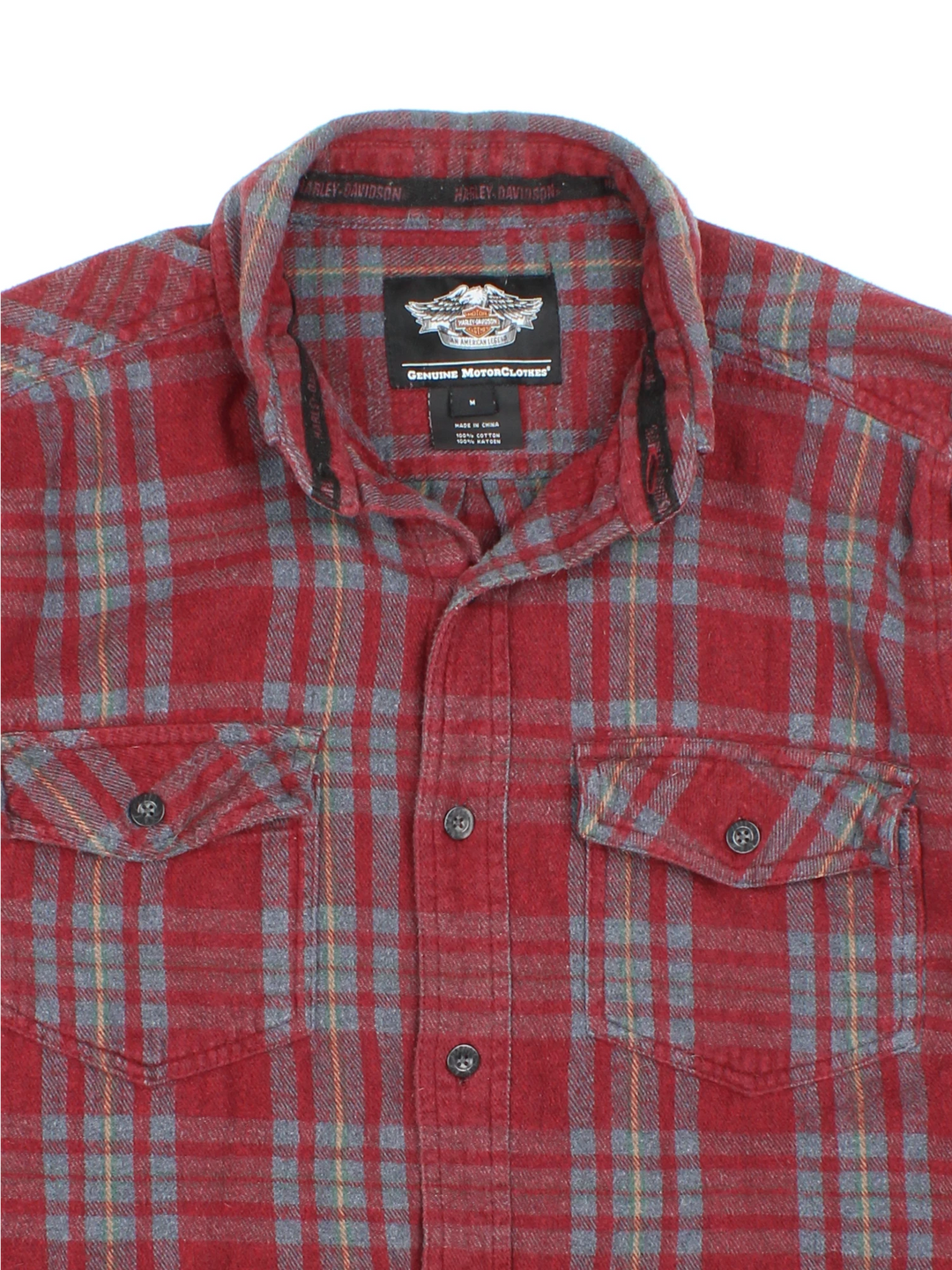 Harley-Davidson Flannel Shirt (Size L)