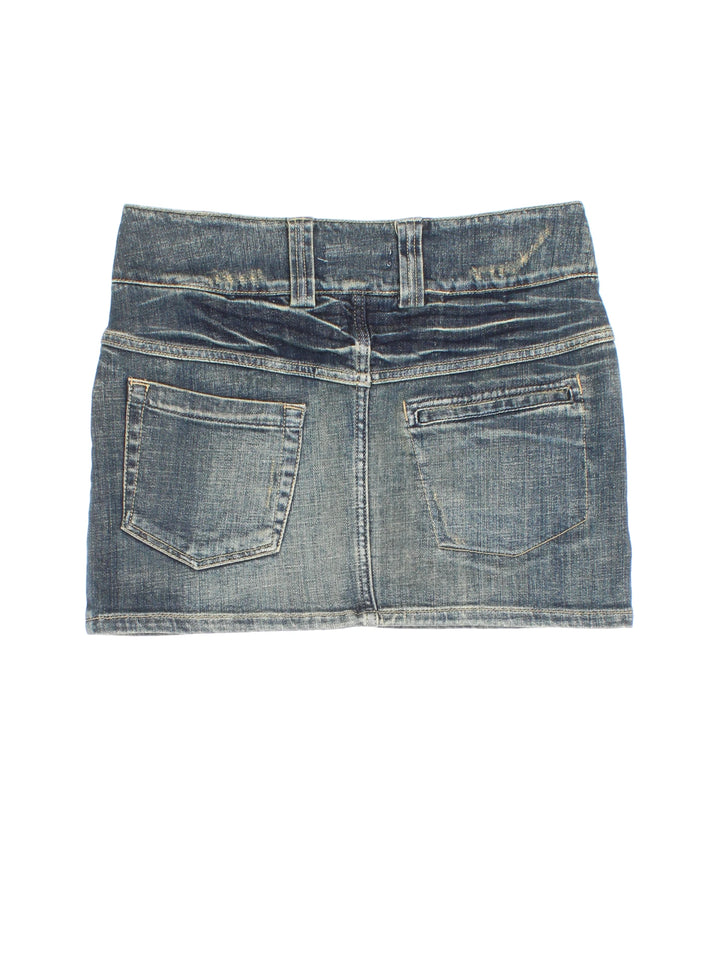 Y2K Denim Mini (Size L)