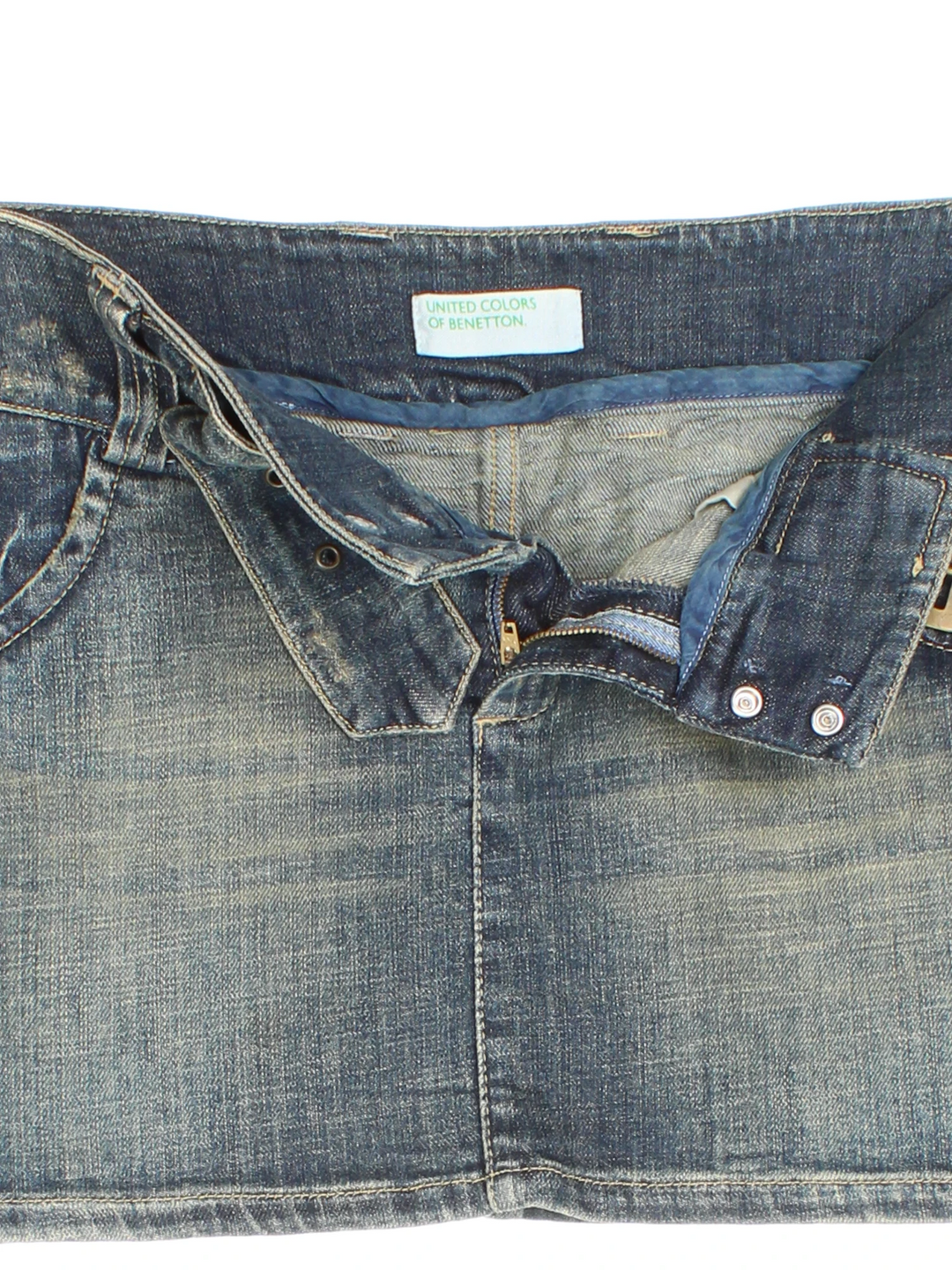 Y2K Denim Mini (Size L)