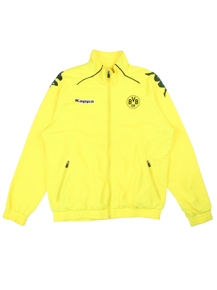 10-11 Kappa Borussia Dortmund Tracksuit Top (Size XL)