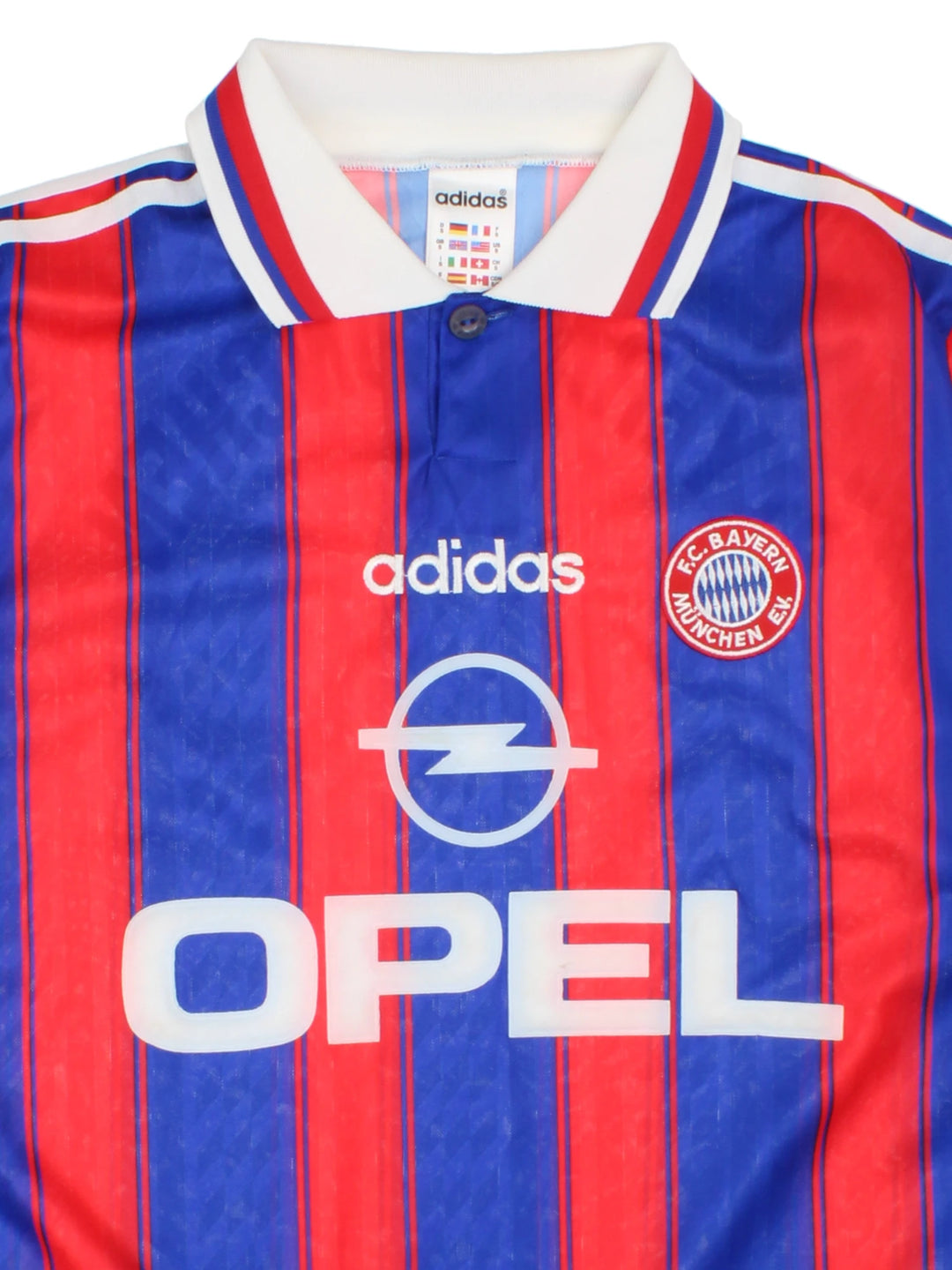 95-97 Bayern Munich Home Football Shirt (Size XS)