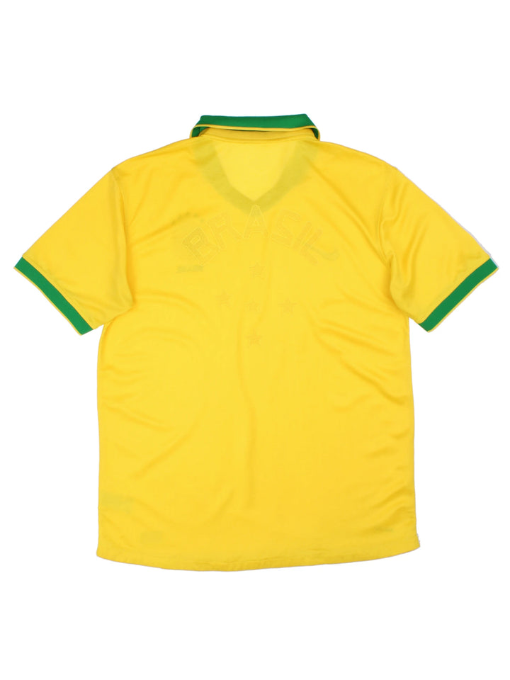 13-14 Nike Brazil Home Football Shirt (Size M)