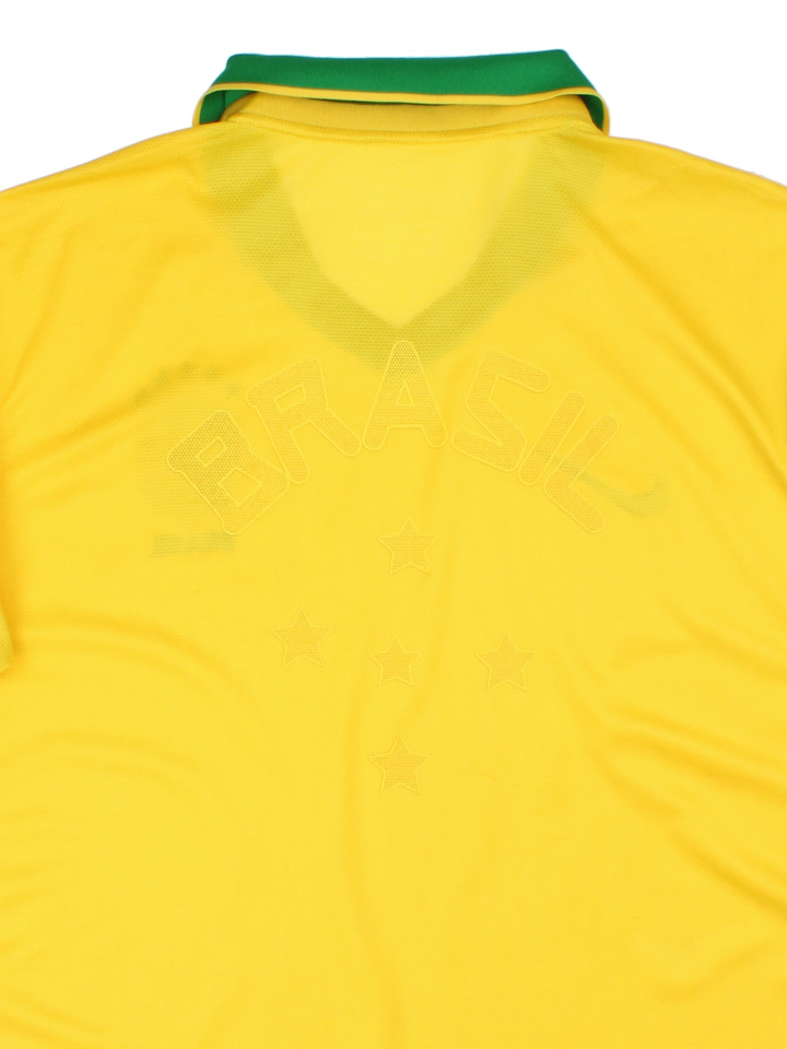 13-14 Nike Brazil Home Football Shirt (Size M)