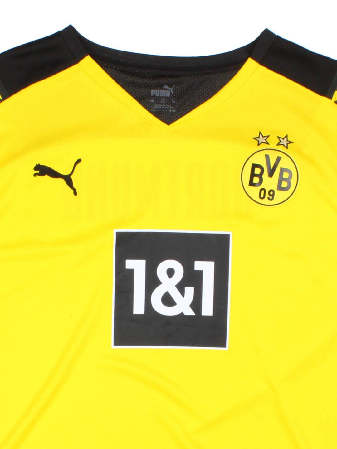 21-22 Puma Borussia Dortmund Home Football Shirt (Size XL)