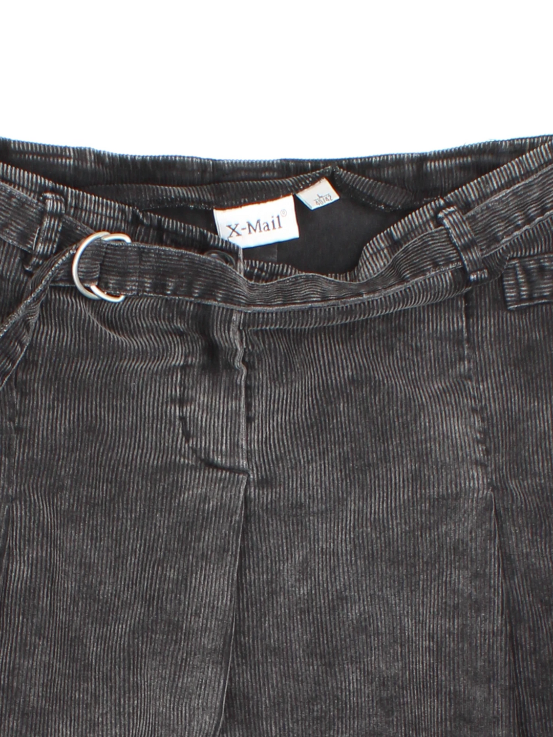 Y2K Corduroy Mini Skirt (Size XL)