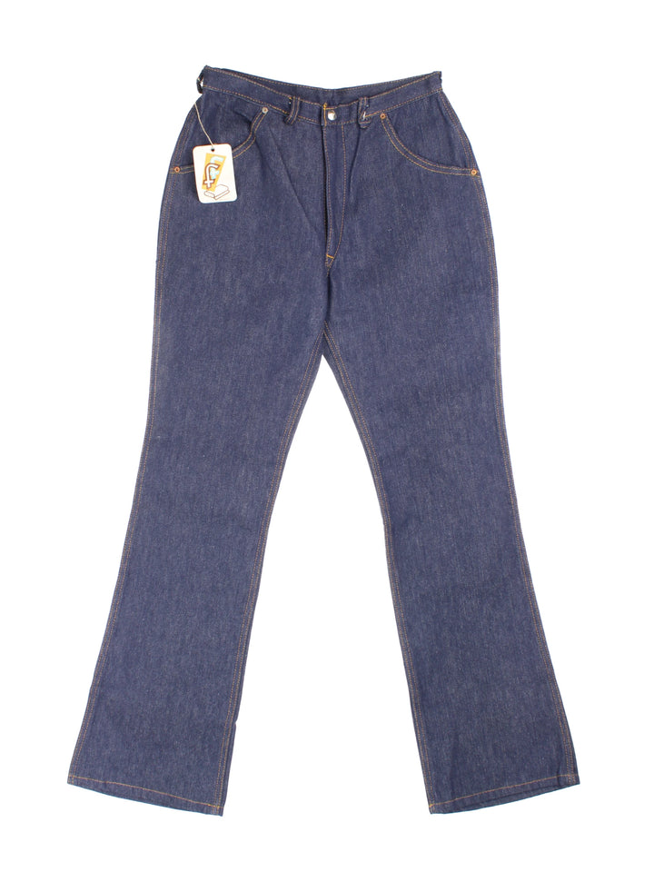 Vintage Blue Jean Flared Jeans (Size XS)
