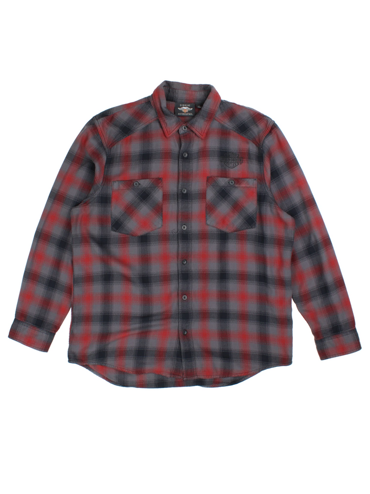 Harley-Davidson Flannel Shirt (Size XL)