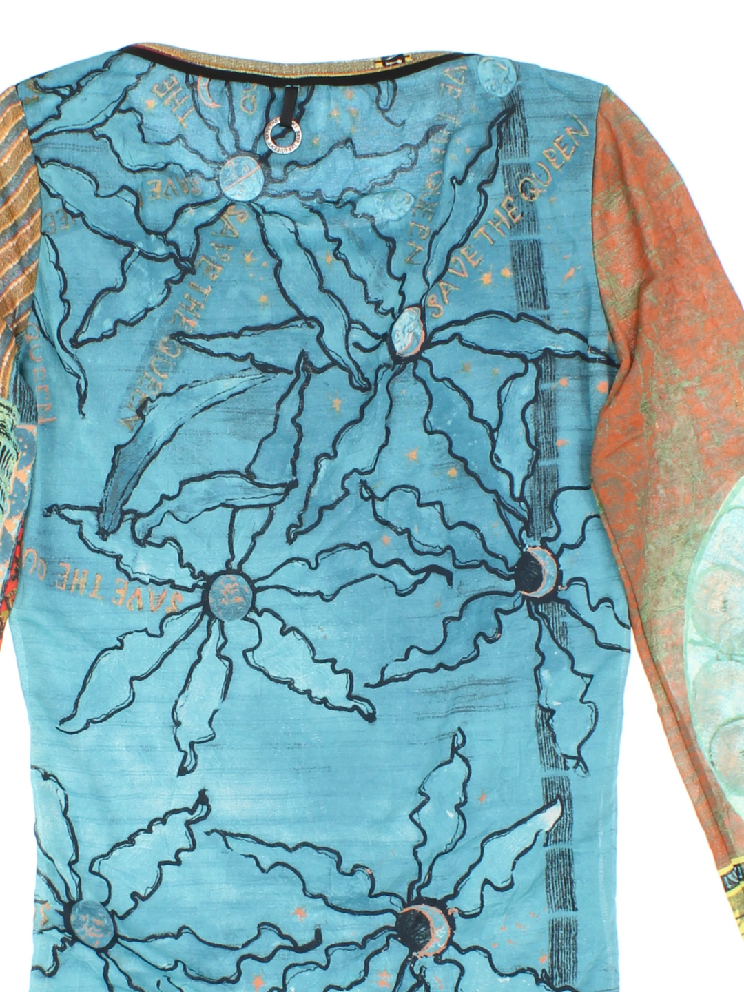Y2K Save The Queen Top (Size XXS)