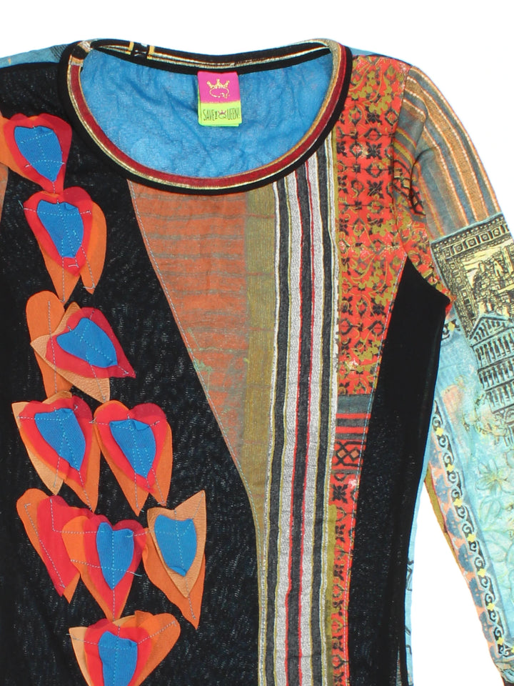 Y2K Save The Queen Top (Size XXS)