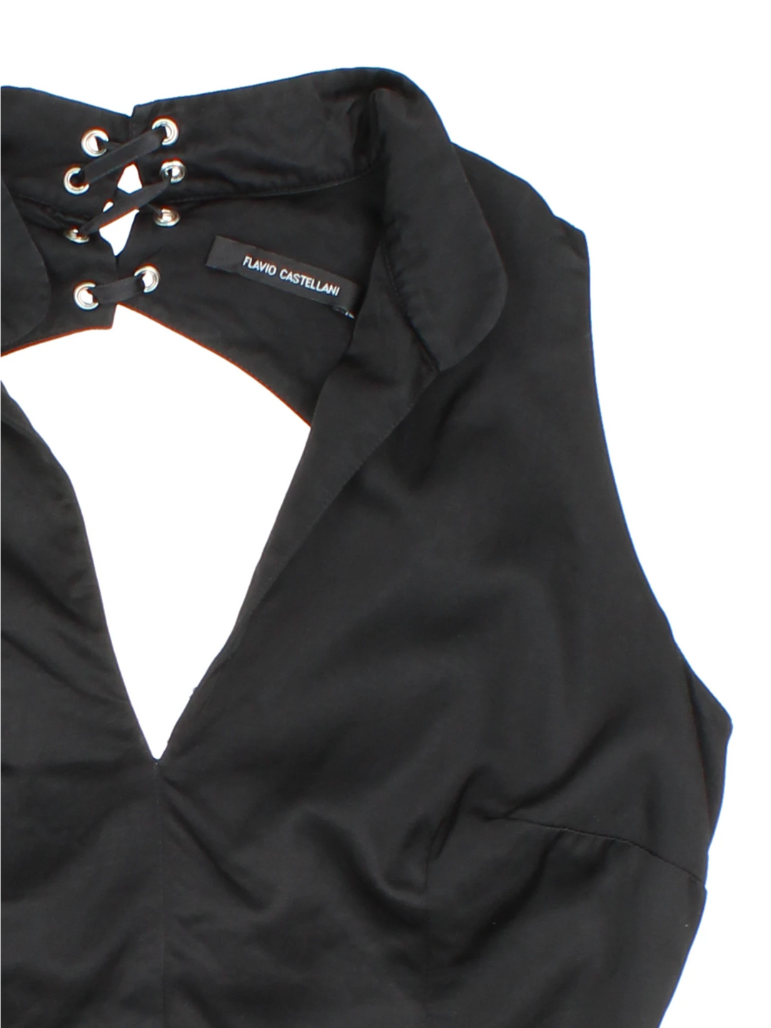 Y2K Lace Back Top (Size XXS)