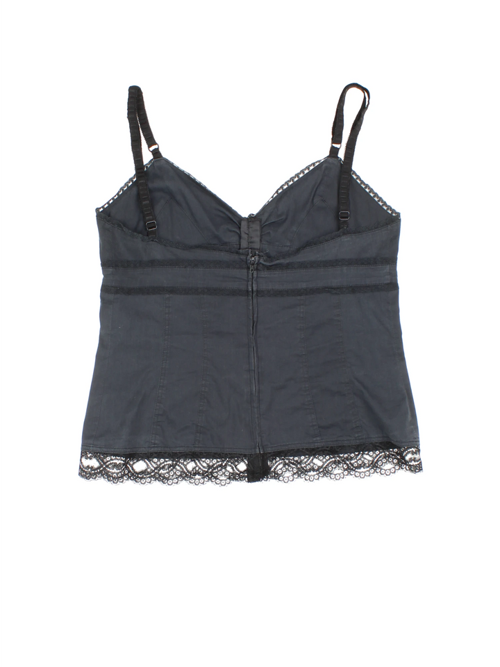 Y2K Dolce & Gabana Corset Top (Size XXS)