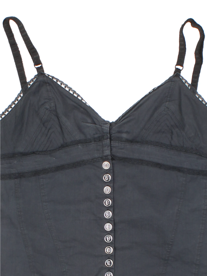 Y2K Dolce & Gabana Corset Top (Size XXS)