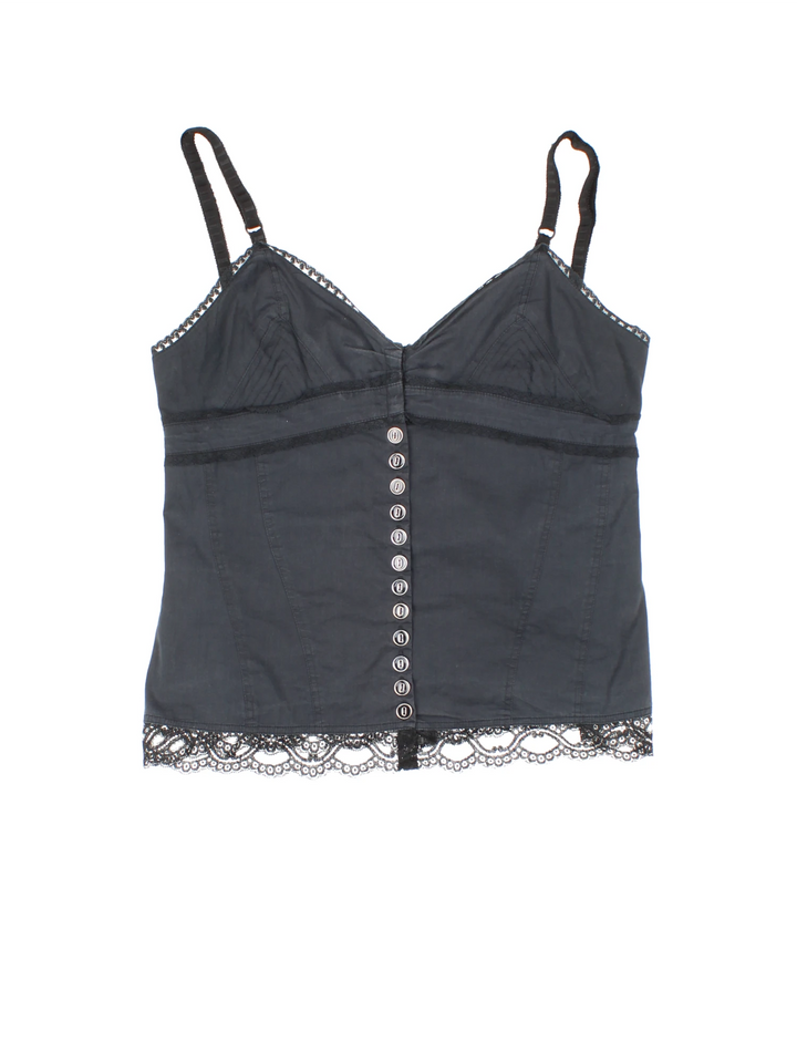 Y2K Dolce & Gabana Corset Top (Size XXS)