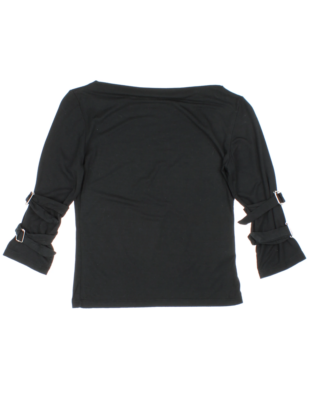 Y2K Buckle Detail Top (Size XXS)