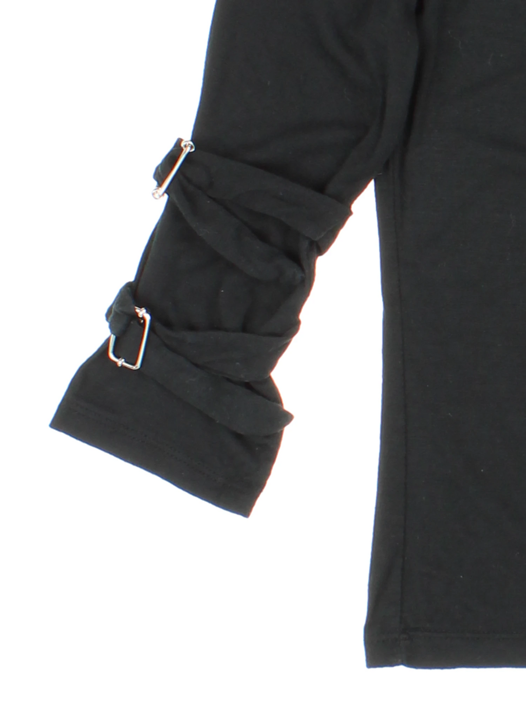 Y2K Buckle Detail Top (Size XXS)