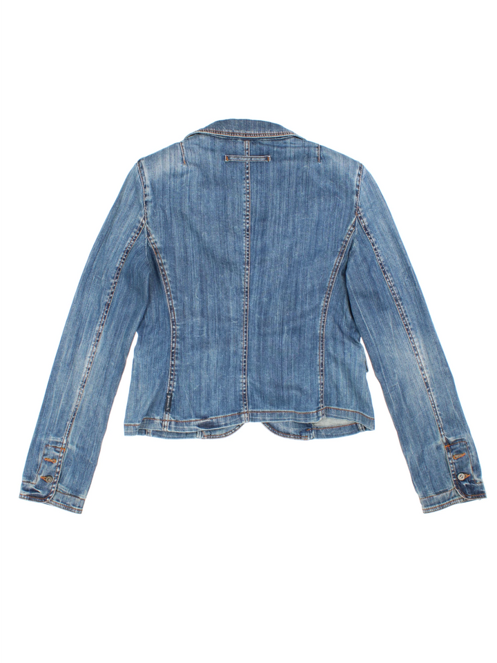Y2K Armani Denim Blazer (Size S)