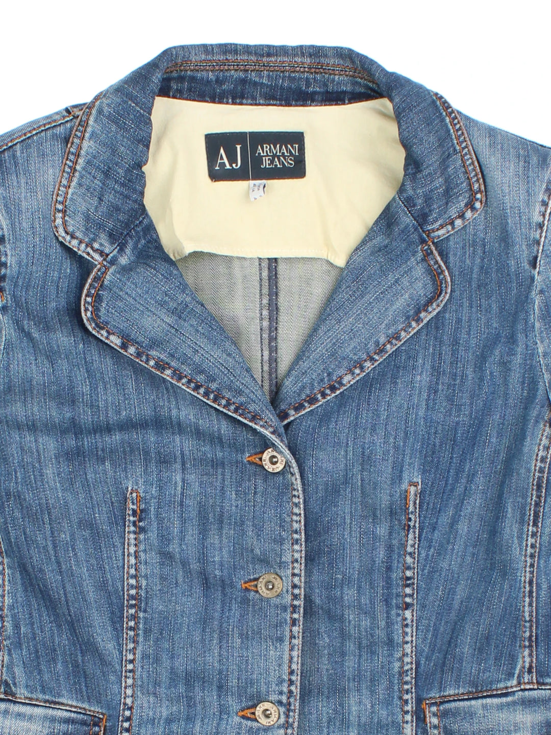 Y2K Armani Denim Blazer (Size S)