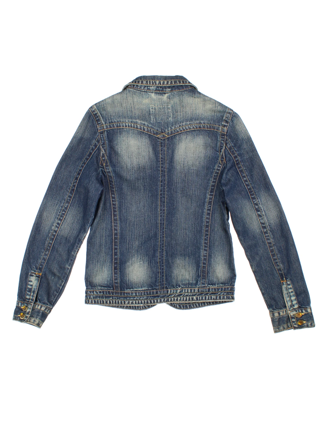 Y2K Denim Blazer Jacket (Size XS)