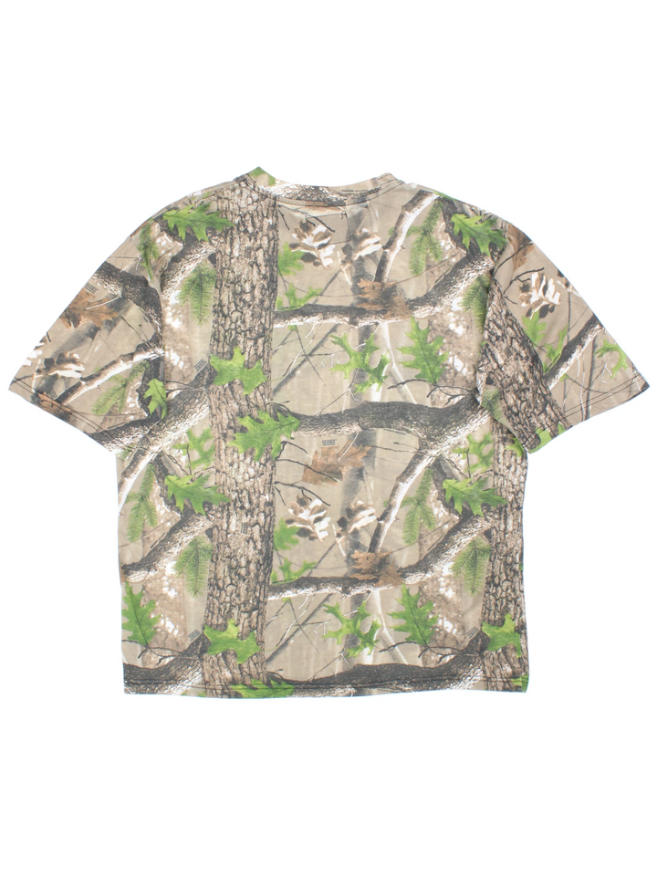 Vintage Realtree Camo T-Shirt (Size XXL)
