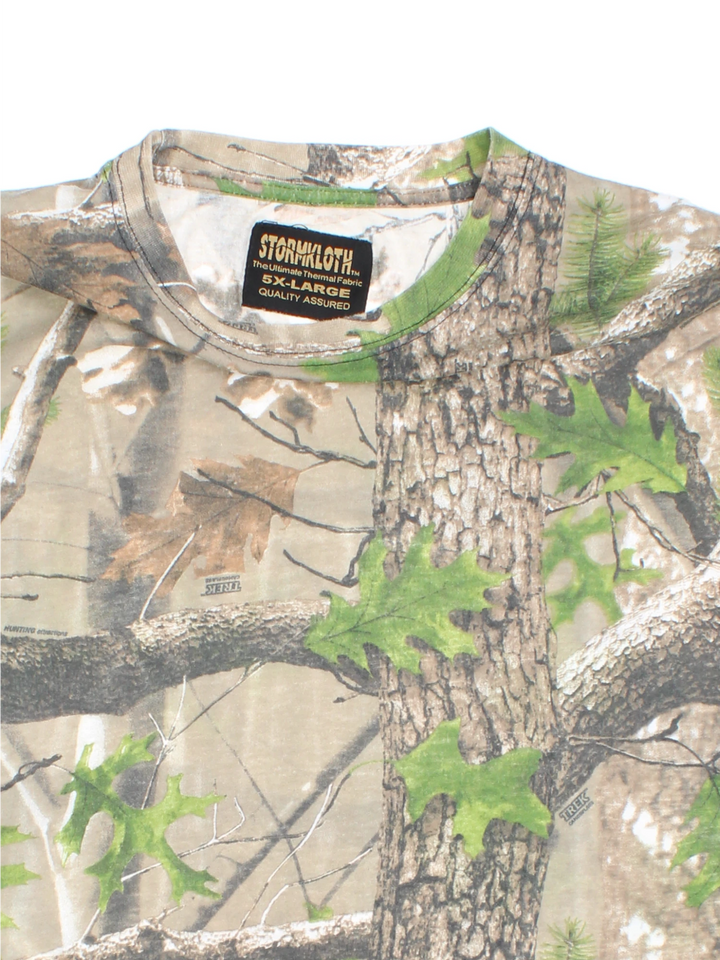 Vintage Realtree Camo T-Shirt (Size XXL)