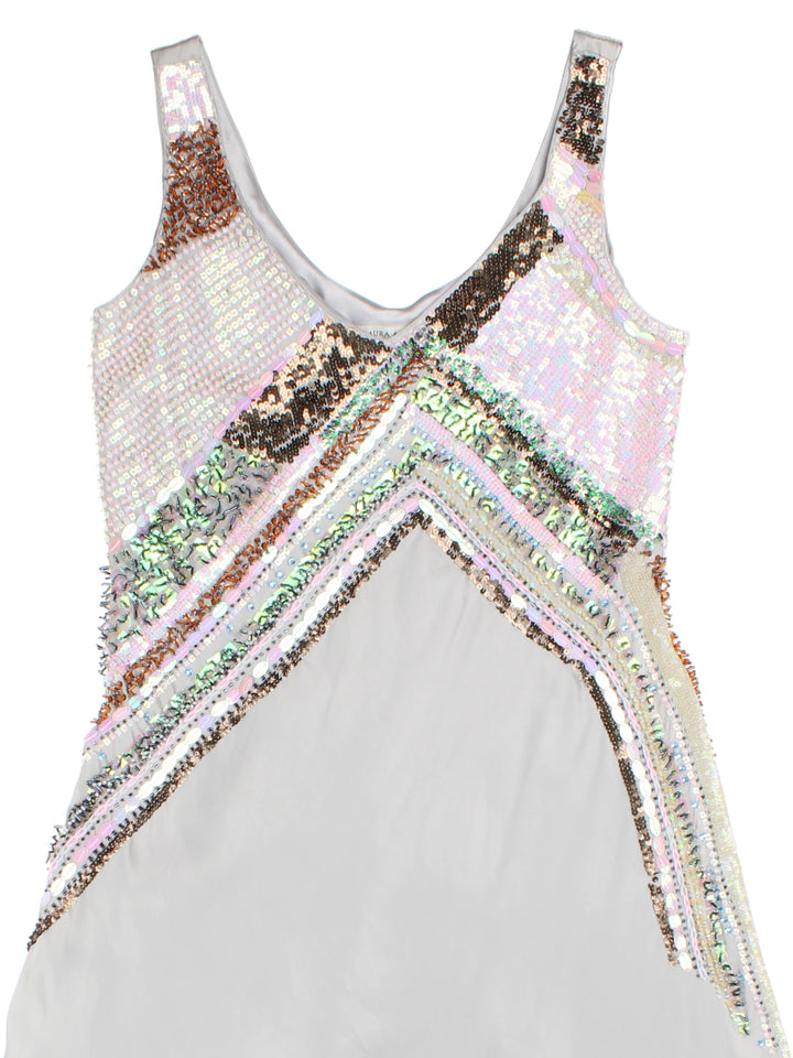 Y2K Laura Ashely Midi Dress (Size XS)