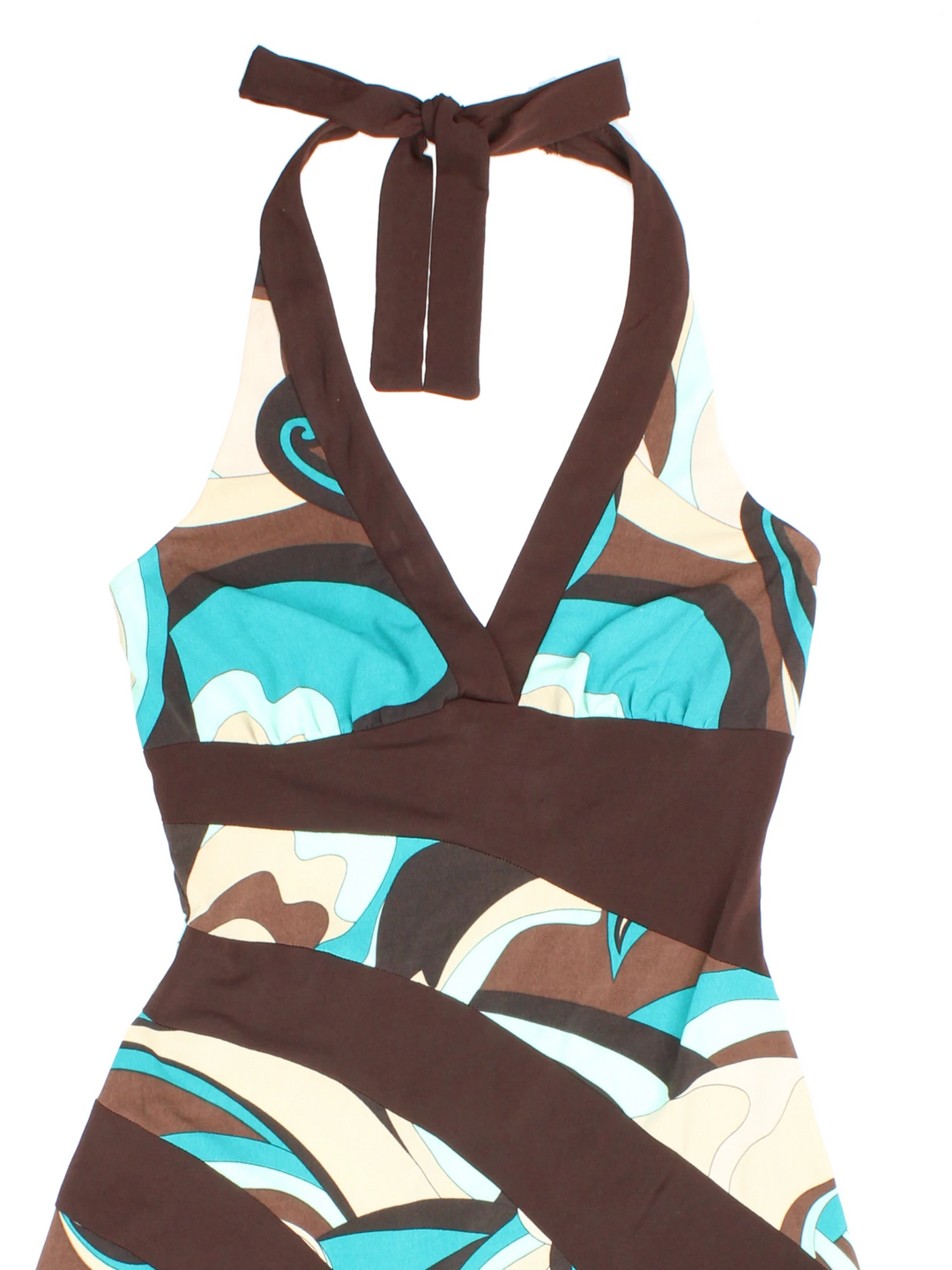 Y2K Halter Neck Dress (Size XXS)