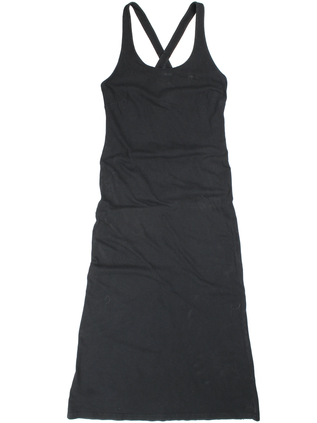 fila maxi dress Fila Spaghetti Strap Ribbed Knit Maxi Dress
