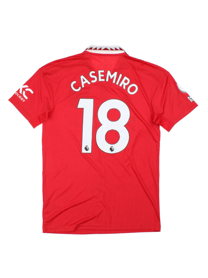 23 Adidas Signed Manchester United Shirt – EFL Cup Winners (Size M)