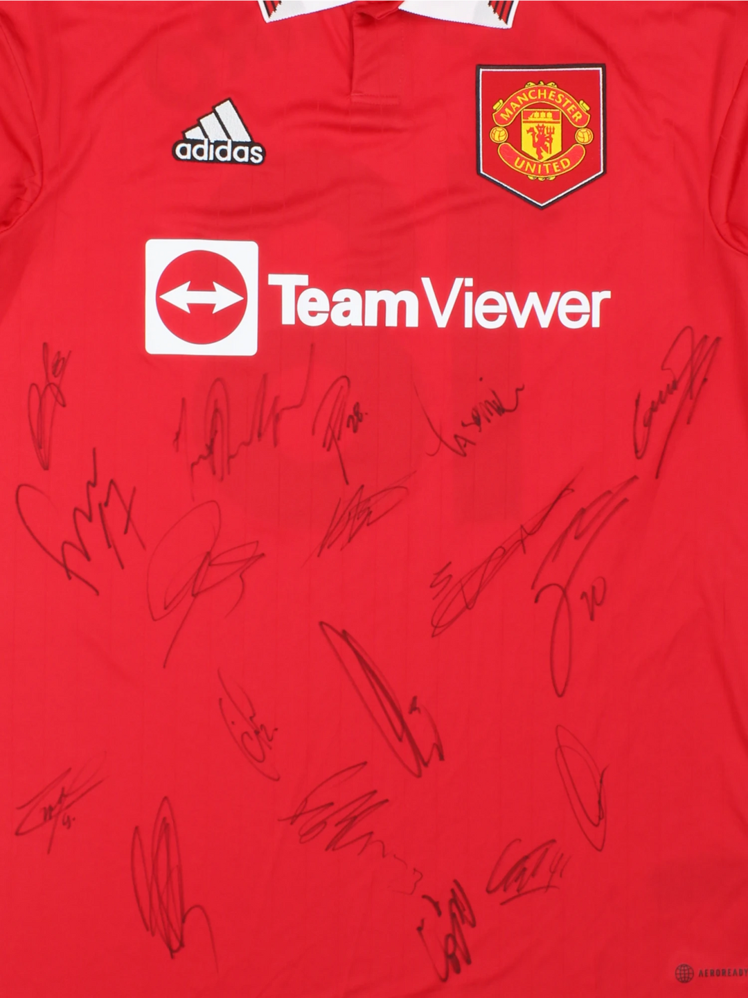 23 Adidas Signed Manchester United Shirt – EFL Cup Winners (Size M)