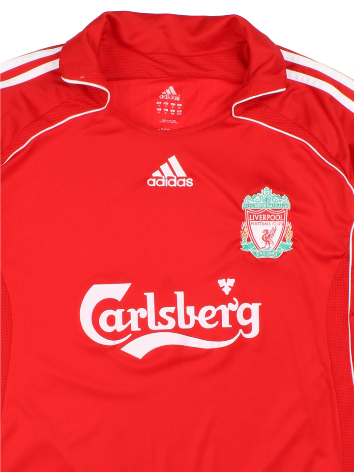 06-08 Adidas Liverpool FC Home Football Shirt (Size L)