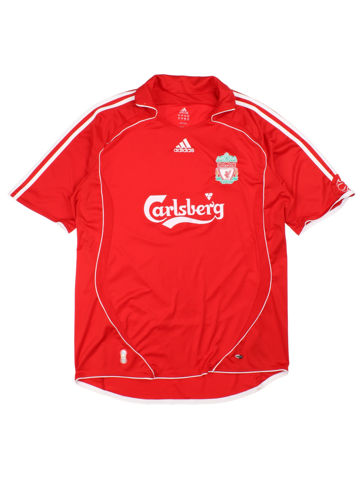 06-08 Adidas Liverpool FC Home Football Shirt (Size L)