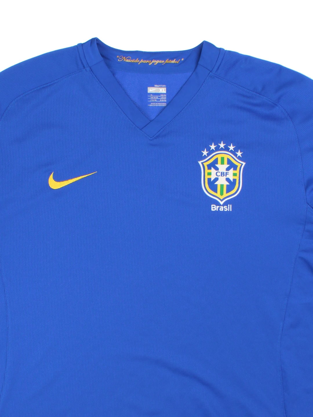 08-10 Nike Brazil Away Football Shirt (Size L)