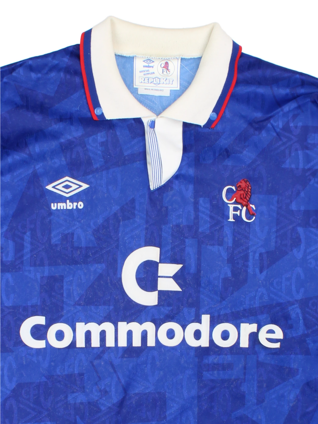 91-93 Umbro Chelsea F.C. Home Football Shirt (Size L)