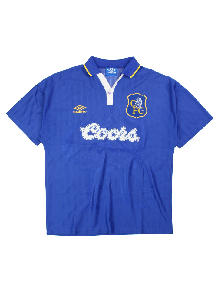 95-97 Umbro Chelsea Home Football Shirt (Size L)